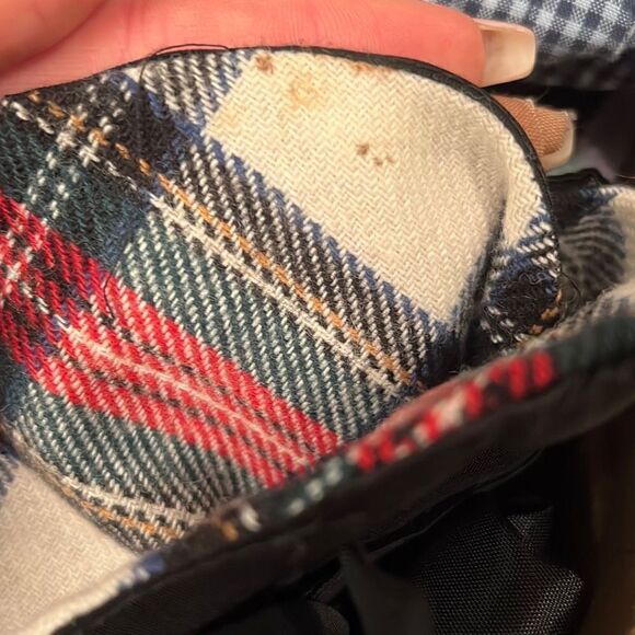 Savannah Unisex Tartan Patterned Sleeveless Waistcoat Size Large - Picture 10 of 10